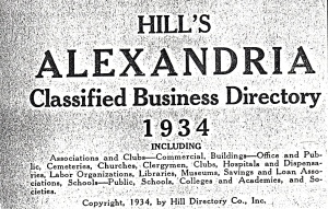 1934 Black Businesses